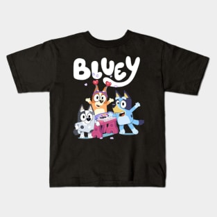 Bluey Design New 6 Kids T-Shirt